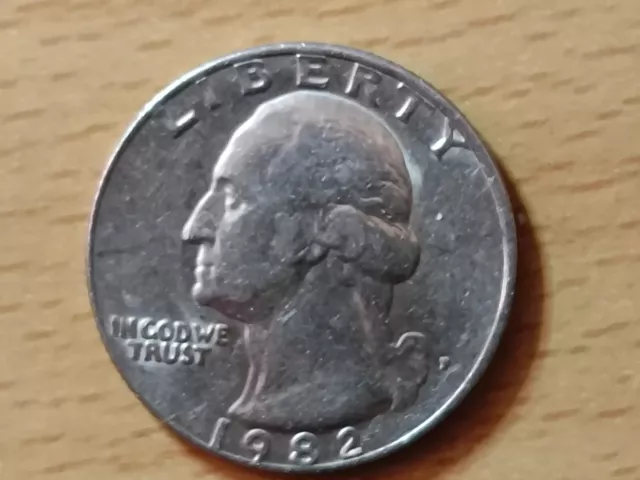 1982-P Washington Quarter (Circulated)