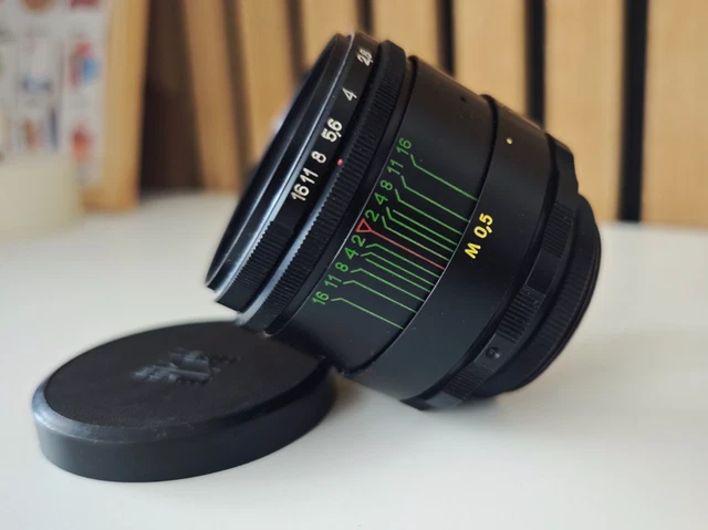 Objectif Vintage Jupiter-9 85mm F/2 M42 - Pour Portrait - Compatible Zenit, Pentax - URSS Années 70
