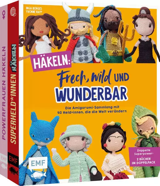 Häkeln: Frech, wild und wunderbar - Die Amigurumi-Sammlung mit 40 Held*innen, di