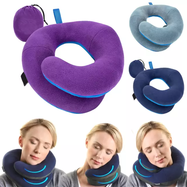 Neck Pillow for Travel Memory Foam Comfortable & Breathable Soft U Shaped Pillow