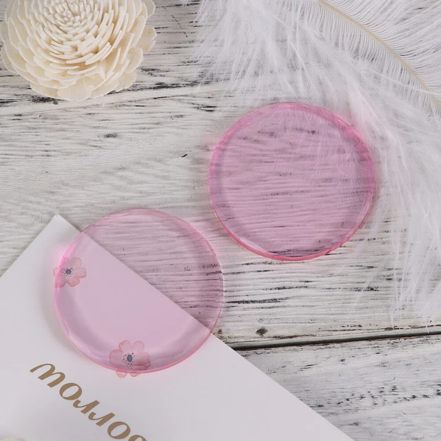 5 Pcs Glaspad Für Wimpernverlängerung Kleberhalter Kristalltisch