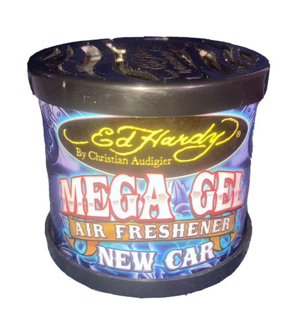 Ed Hardy Mega Gel Air Freshner New Car Scent NEW