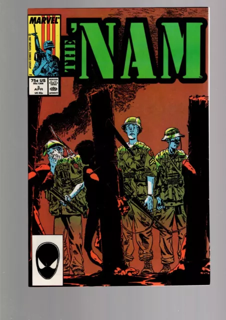 The Nam  5  -    1986   Vietnam  War Series  - Marvel Comics