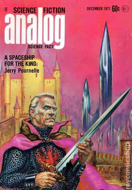 Analog Science Fiction/Science Fact Vol. 88 #4 VG 4.0 1971 Stock Image Low Grade