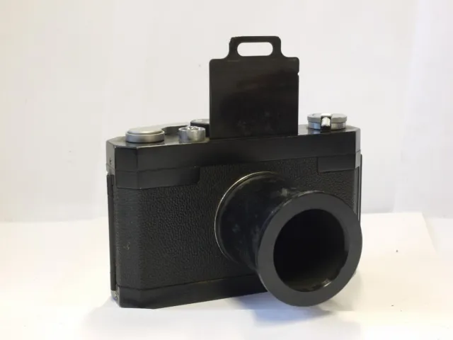 Cámara microscópica Nikon M-35S, formato de fotograma completo y medio 35 mm + tubo y d/deslizador