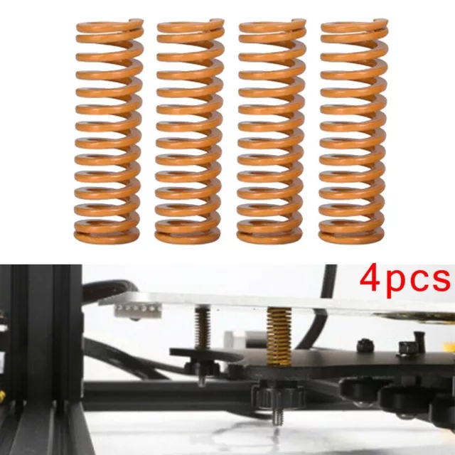 4 * Federn Flachdruckfedern Für 3D-Drucker Für Creality Ender 2 Ender 3