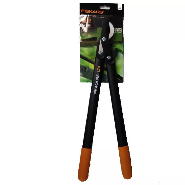 Fiskars Tijera Podadora de Engranaje Puente 112290 Ramas 55cm Árbol Jardín