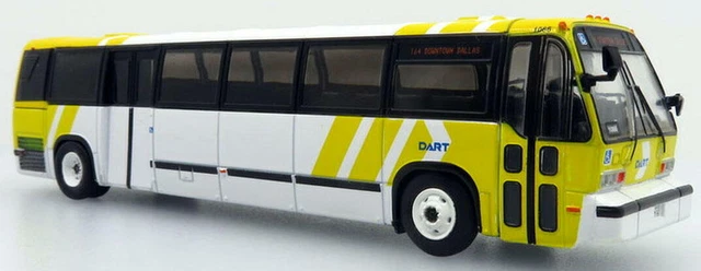 TMC RTS BUS Dart- Dallas, Texas 1/87-Scale Iconic Replicas New In The ...