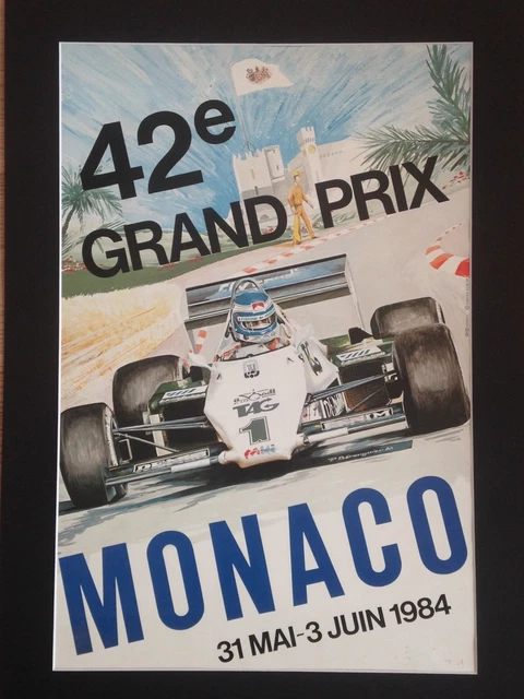 Grand Prix de Monaco - 1978 - Affiche