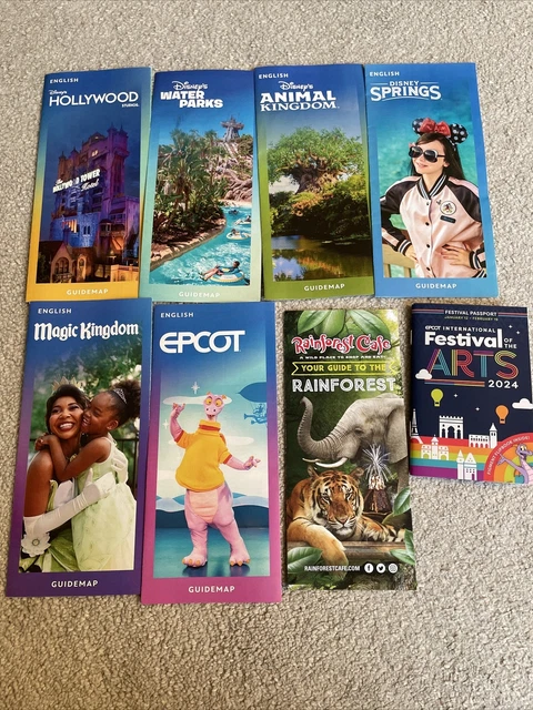 DISNEY WORLD FLORIDA Park Maps - Disney World Florida Park Maps Magic Kingdom Epcot.webp