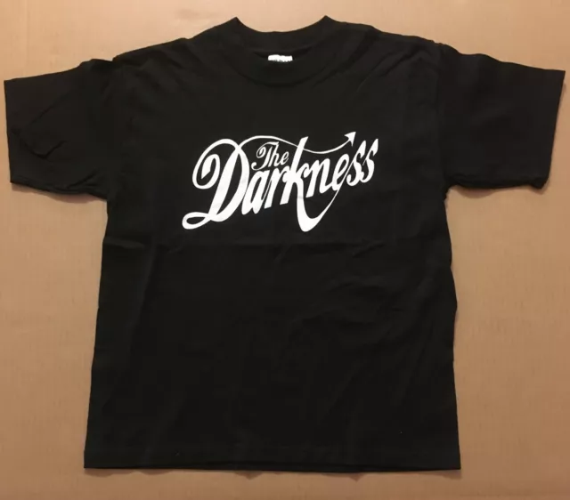 THE DARKNESS 2003 PROMO T shirt NEVER WORN PROMO Permission to land CD USA MINT