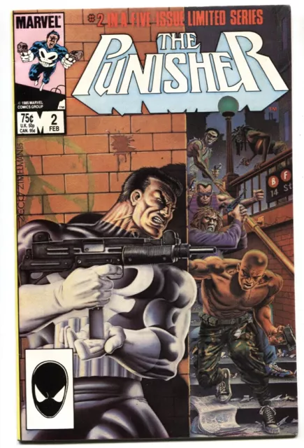 Punisher Limited Series #2  1986 - Marvel  -VF/NM - Comic Book