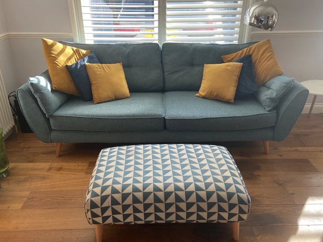 4 Seater Dfs Sofa By French Connection