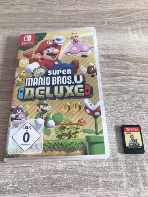 Nintendo Switch Spiel New Super Mario Bros.U DELUXE super zustand