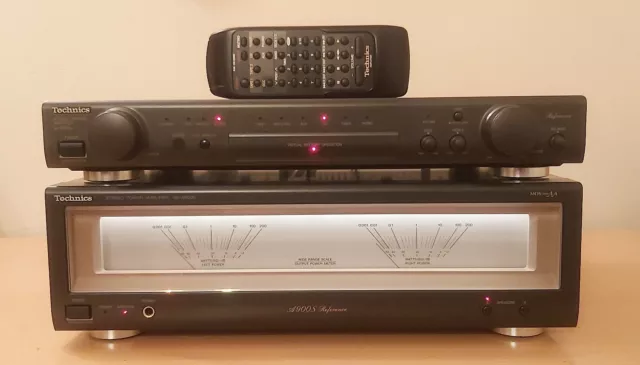 Technics Se-A900S Su-C800U Power Amp & Preamplifier