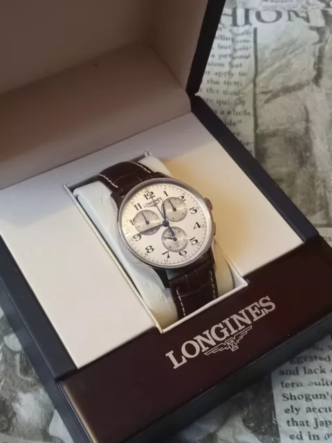 Orologio Cronografo Uomo Longines Master Collection Edizione Olimpica L2.649.4 Quarzo