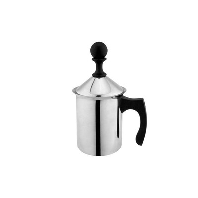 ILSA-Flanero Acciaio Inox con Manico Argento 18 cm Argento Colore Coperchio con Chiusura 