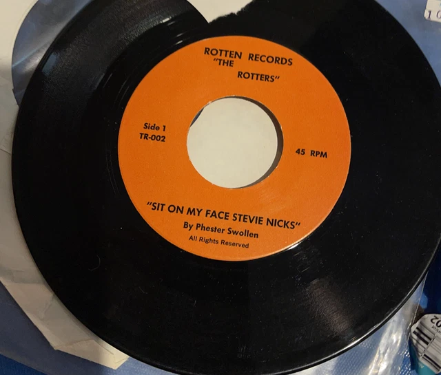 ROTTERS SIT ON MY FACE STEVIE NIX ORIGINAL 1978 RARE PUNK KBD Phester Swollen