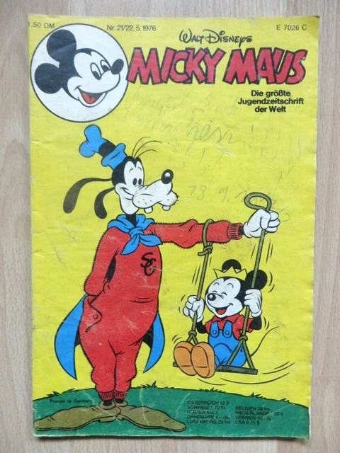 Micky Maus Nr. 21 vom 22.05.1976 von Walt Disney
