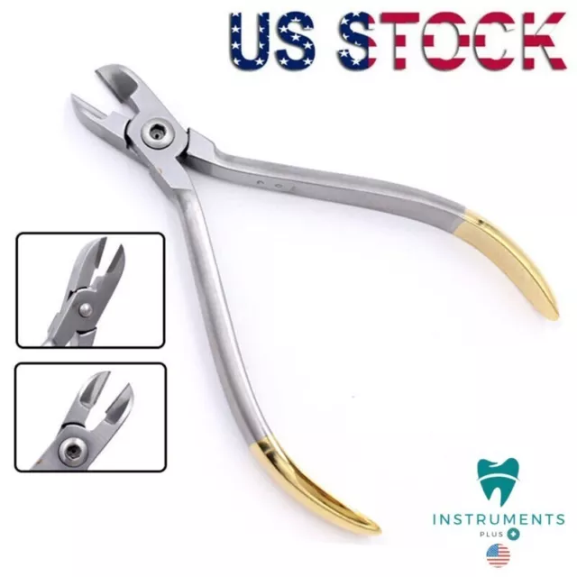 Dental Hard Wire Cutter TC Orthodontic Braces Pin Ligatures Heavy Duty Plier New