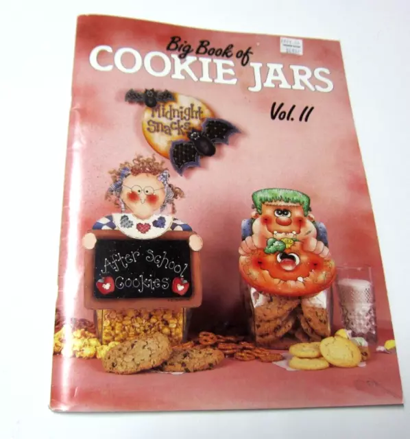Big Book of Cookie Jars Vol 2 Decorative Tole Painting Book by Provo Artist