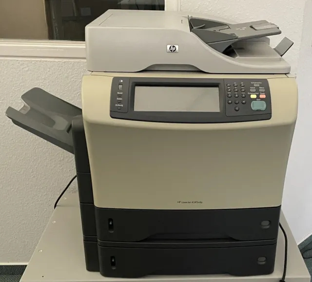 HP Laserjet 4345mfp Multifunktionsdrucker mit 2 Papiervorratfächern