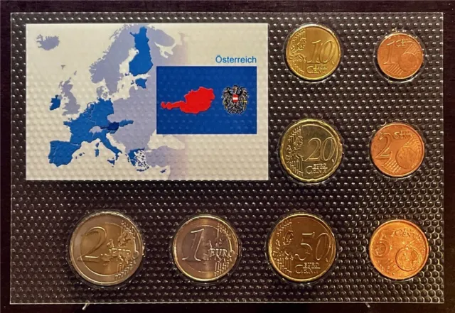 KMS - Österreich 2010 - EURO-Motivsatz - ("auf Folie verschweißt") 2