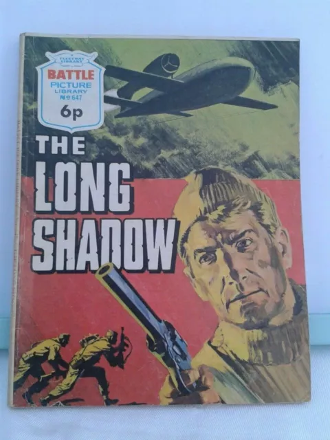 Battle Picture Library No. 647: The Long Shadow. Monthly Paperback. 1972