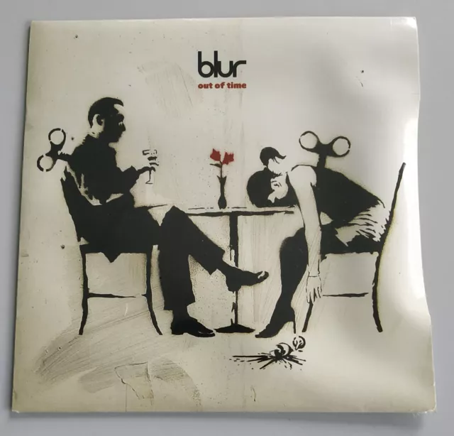 Blur Out of Time vinyl vinyle '7 New rare 45 Banksy 2003 Neuf