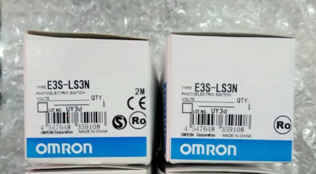 1PC Omron E3S-LS3N E3SLS3N Photoelectric Sensor Switch New In Box