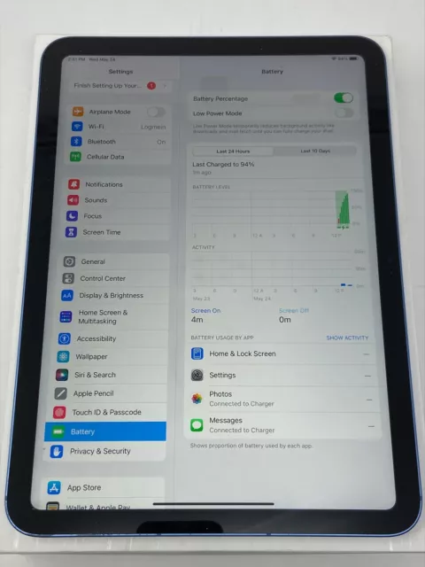 Apple: iPad (10th Gen.) - 64GB, WiFi + Cellular, Blue - MINT CONDITION! A2757