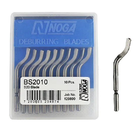 NOGA BS2010 blades Universal rotary deburring Double-sided blade More flexible