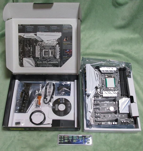 ASUS/Z170-DELUXE/LGA1511/ATX/7TH/6TH/DDR4 EUR 96,36 PicClick ES