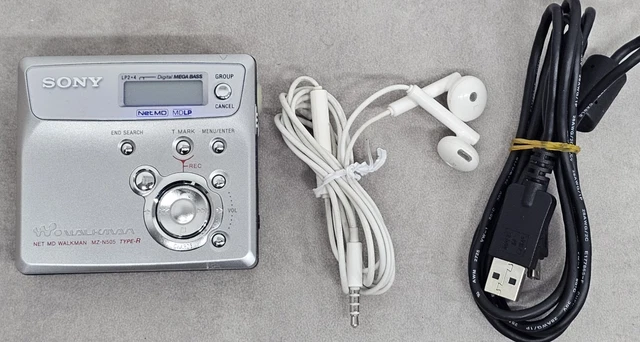 Sony Walkman minidisc player-recorder MZ-N505.Please see description. - a photo