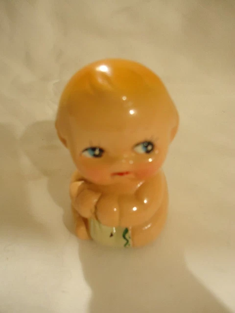Vintage Bleistiftanspitzer Bleistiftspitzer Baby  60er 70er Jahre Keramik 5,5cm