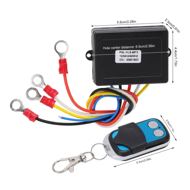 Wireless Winch Remote Control Kit 75ft Wireless Winch Remote Control Switch