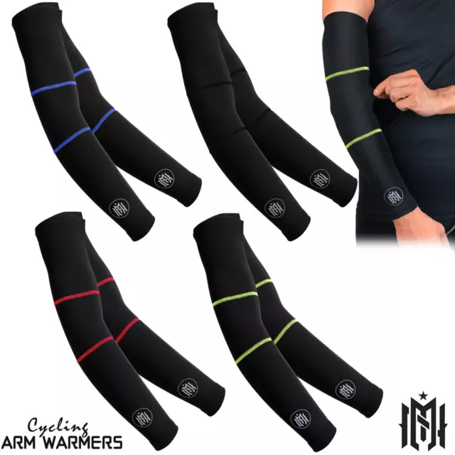 Winter Cycling Arm Warmers Cycle Jogging Thermal Roubix Elbow Warmer S/M - L/XL