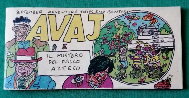 Avaj - Lotto Di N. 4 Strisce A Fumetti Supplementi A Linus (1988) 3