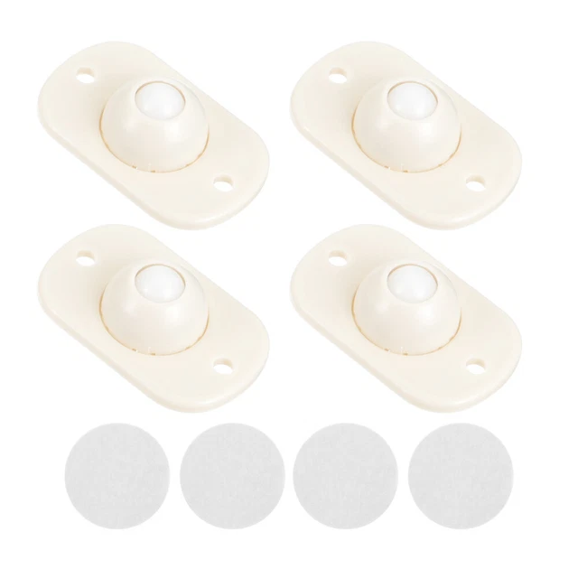 8Pcs Self-Adhesive Casters Household Case Wheels Home Omni-directional Wheels