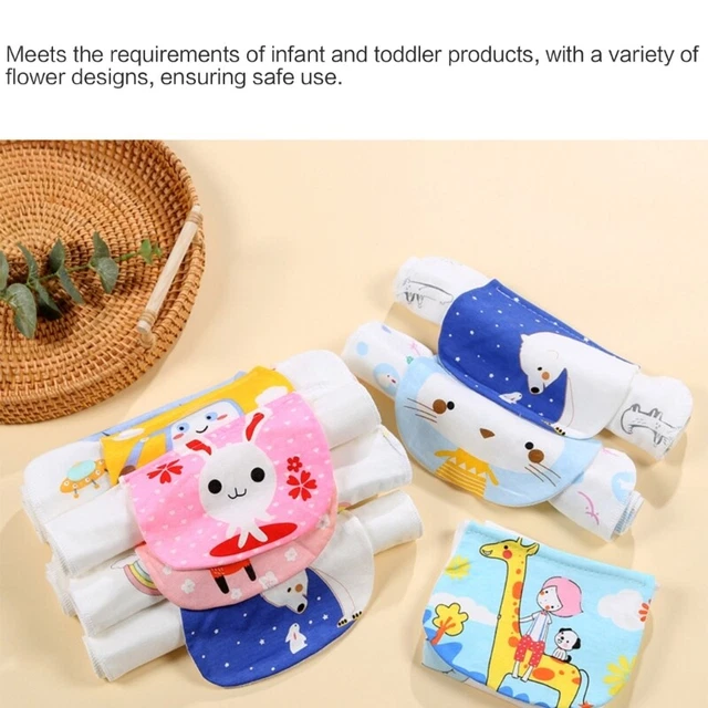 Baby Washcloths Natural Muslin Cotton Face Towel 9x12inch Kindergarten 2