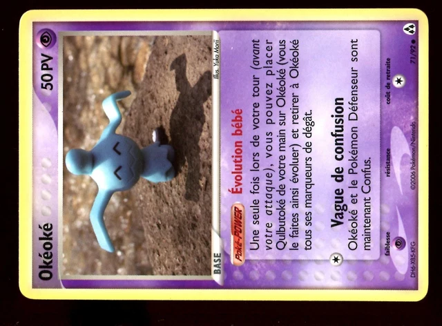 Pokemon Ex Crea Legendes N° 71/92 Okeoke
