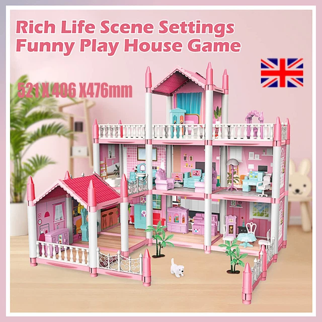 Huge barbie on sale doll house