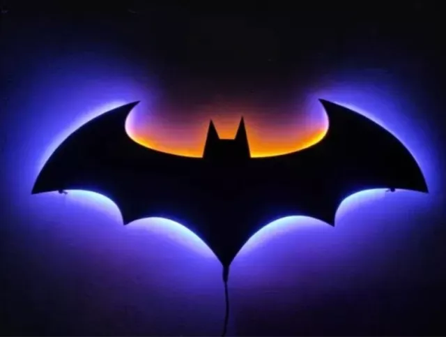 Detective Comics Batman LED Night Light Wall Lamp Atmosphere Lamp Marker Lamp