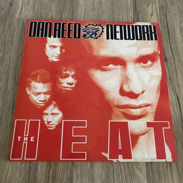 Dan Reed Network The Heat 12'' Vinyl Album Mercury Records 8488551 1991 Us Press