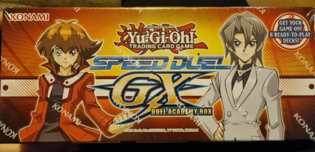 Speed Dual Gx Yu Gi Oh duel academy box new sealed