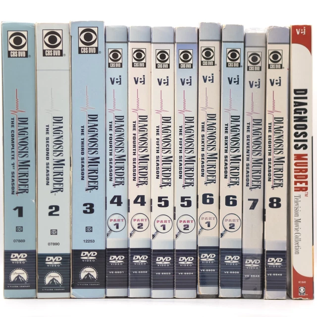 DIAGNOSIS MURDER: COMPLETE Series Collection Seasons 1-8 DVD Set