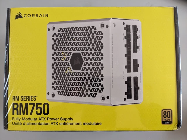 New Sealed 750W Corsair RM Series RM750 White