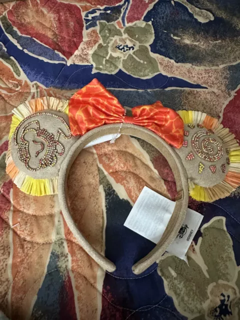 Disney Parks Baublebar Animal Kingdom Simba Lion King Minnie Headband Ears NEW