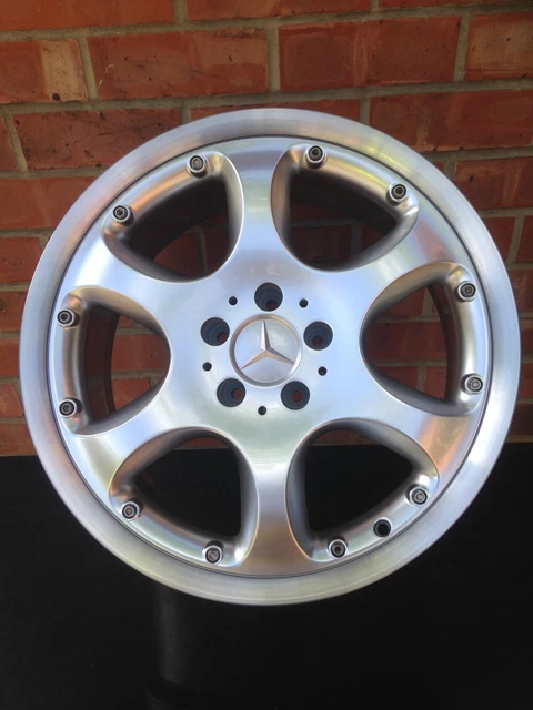 GENUINE MERCEDES 18 R129 SL Silver Arrow Albireo Split Rim Alloy ...