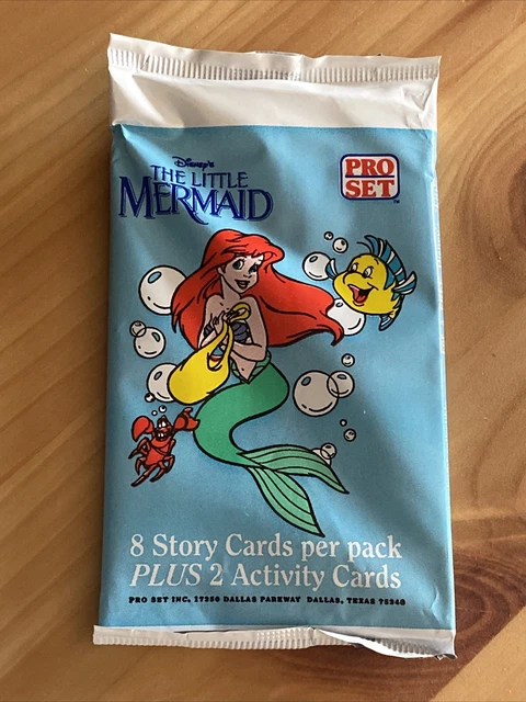 PRO SET DISNEY’S The Little Mermaid Story Cards New Factory Sealed Pack ...